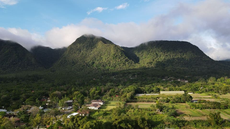 El valle from above